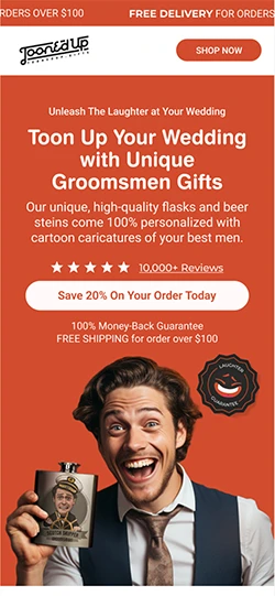 Homepage for ToonedUp