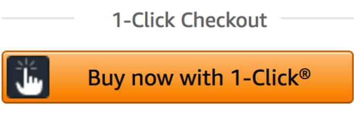 Amazon's 1-click Upsell as a great way on a confirmation email template