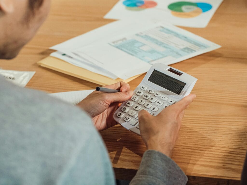 Person using data to inform data-driven design concepts in eCommerce.