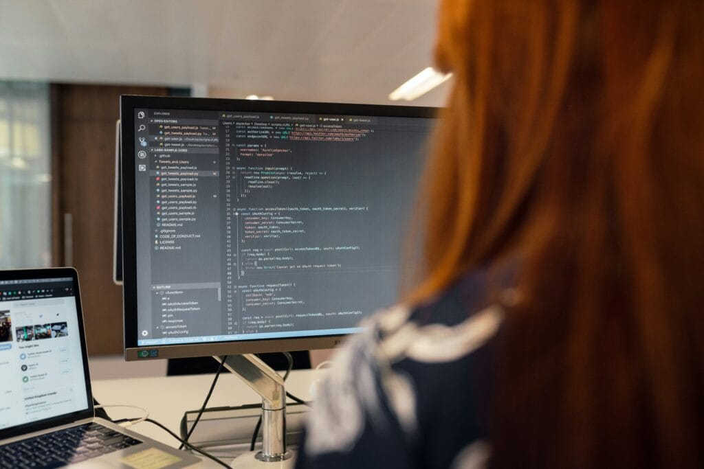 Image of person working on their computer on integrating Gamification in Shopping Carts