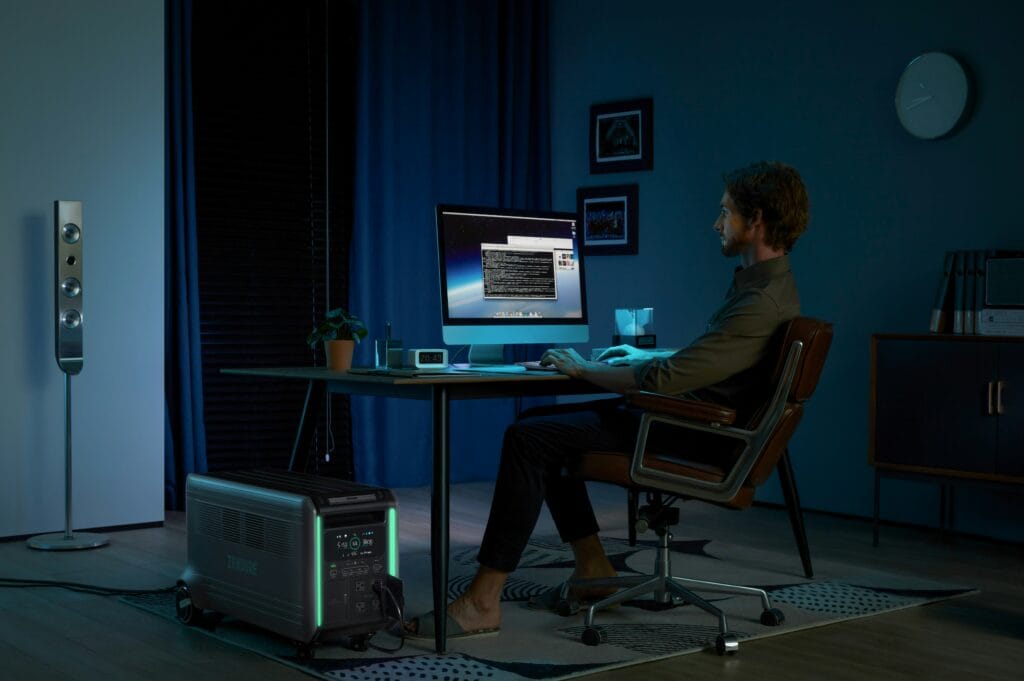 Image of person coding on their computer, working on a new strategy for lead nurturing.